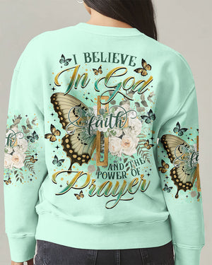I Believe In God Butterfly Women's All Over Print Shirt - Tltr0612243