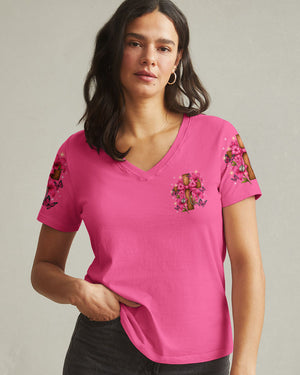 God Found The Strongest Women Nurse Women's All Over Print Shirt - Tltr0708253