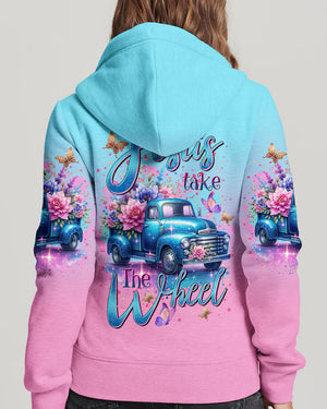 Jesus Take The Wheel Women's All Over Print Shirt - Tltr0802253
