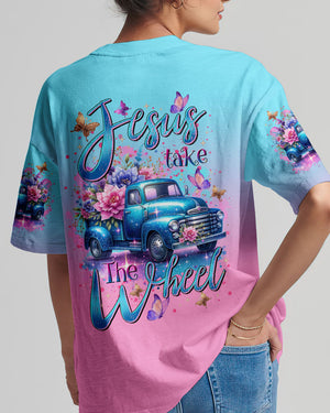 Jesus Take The Wheel Women's All Over Print Shirt - Tltr0802253