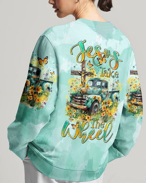 Jesus Take The Wheel Women's All Over Print Shirt - Tltr0803244