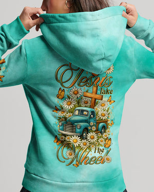 Jesus Take The Wheel Truck Daisies Women's All Over Print Shirt - Tltr0909252