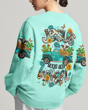 Jesus Take The Wheel Women's All Over Print Shirt - Tltr1002251