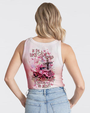 If I'm Lost Please Return Me To Jesus Truck Women's All Over Print Shirt - Tltr1503244