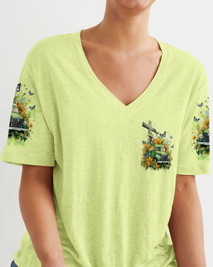 Jesus Take The Wheel Women's All Over Print Shirt - Tltr1601242