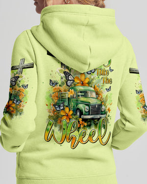 Jesus Take The Wheel Women's All Over Print Shirt - Tltr1601242