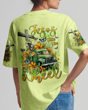 Jesus Take The Wheel Women's All Over Print Shirt - Tltr1601242