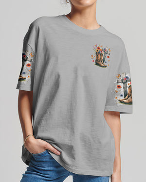 Saved By That Amazing Grace Women's All Over Print Shirt - Tltr1803253