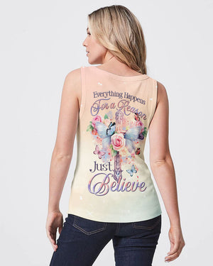 Just Believe Women's All Over Print Shirt - Tltr1810233
