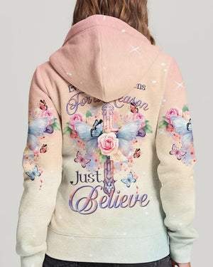 Just Believe Women's All Over Print Shirt - Tltr1810233