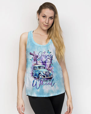 Jesus Take The Wheel Women's All Over Print Shirt - Tltr2111232