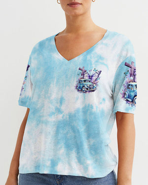 Jesus Take The Wheel Women's All Over Print Shirt - Tltr2111232