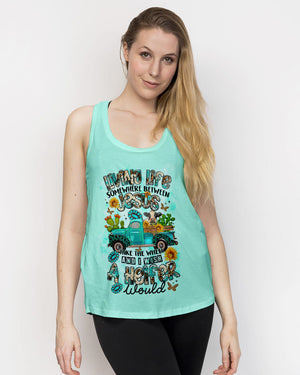 Living Life Somewhere Between Jesus Cow Truck Women's All Over Print Shirt - Tltr2203244