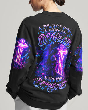 A Child Of God A Woman Of Faith Warrior Women's All Over Print Shirt - Tltr2210245