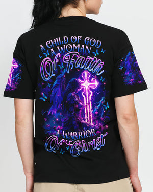 A Child Of God A Woman Of Faith Warrior Women's All Over Print Shirt - Tltr2210245