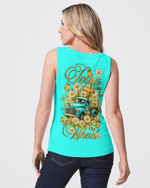 Jesus Take The Wheel Women's All Over Print Shirt - Tltr2309252