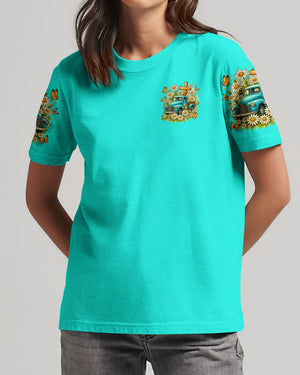 Jesus Take The Wheel Women's All Over Print Shirt - Tltr2309252