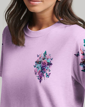 I Belong To Jesus Cross Rose Women's All Over Print Shirt - Tltr2401241
