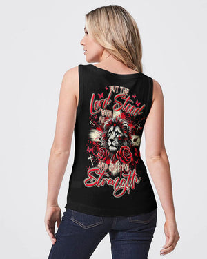 Lord Stood With Me Lion Rose Women's All Over Print Shirt - Tltr2410244