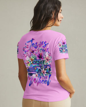 Jesus Take The Wheel Women's All Over Print Shirt - Tltr2504253