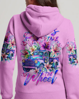 Jesus Take The Wheel Women's All Over Print Shirt - Tltr2504253