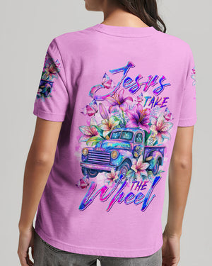 Jesus Take The Wheel Women's All Over Print Shirt - Tltr2504253