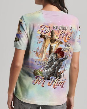 He Died For Me Warrior Women's All Over Print Shirt - Tltr2602253