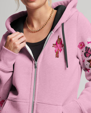 Faith Over Fear Breast Cancer Women's All Over Print Shirt - Tltr2907252