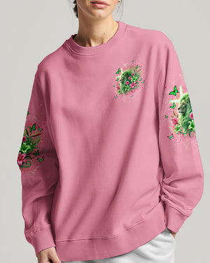 Way Maker Lion Cross Lilies Women's All Over Print Shirt - Tltw0107244