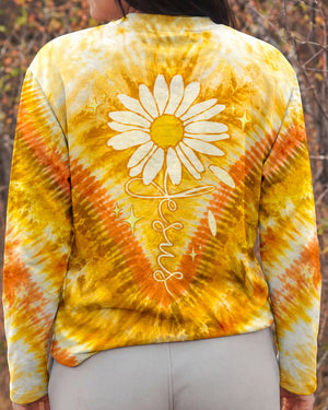 Jesus Daisies V Pattern Women's All Over Print Shirt - Tltw0207261