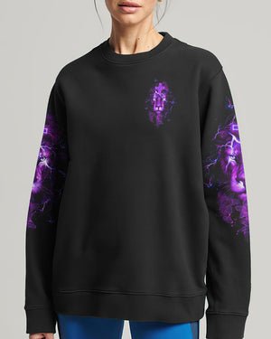 Jesus Dropped The Charges Lion Lilies Women's All Over Print Shirt - Tltw0208245