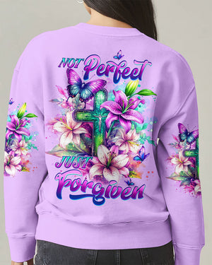 Not Perfect Just Forgiven Women's All Over Print Shirt - Tltw0306252