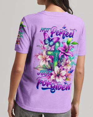 Not Perfect Just Forgiven Women's All Over Print Shirt - Tltw0306252