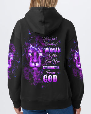 You Can't Break A Woman Warrior Women's All Over Print Shirt - Tltw0307245