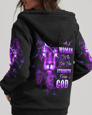 You Can't Break A Woman Warrior Women's All Over Print Shirt - Tltw0307245