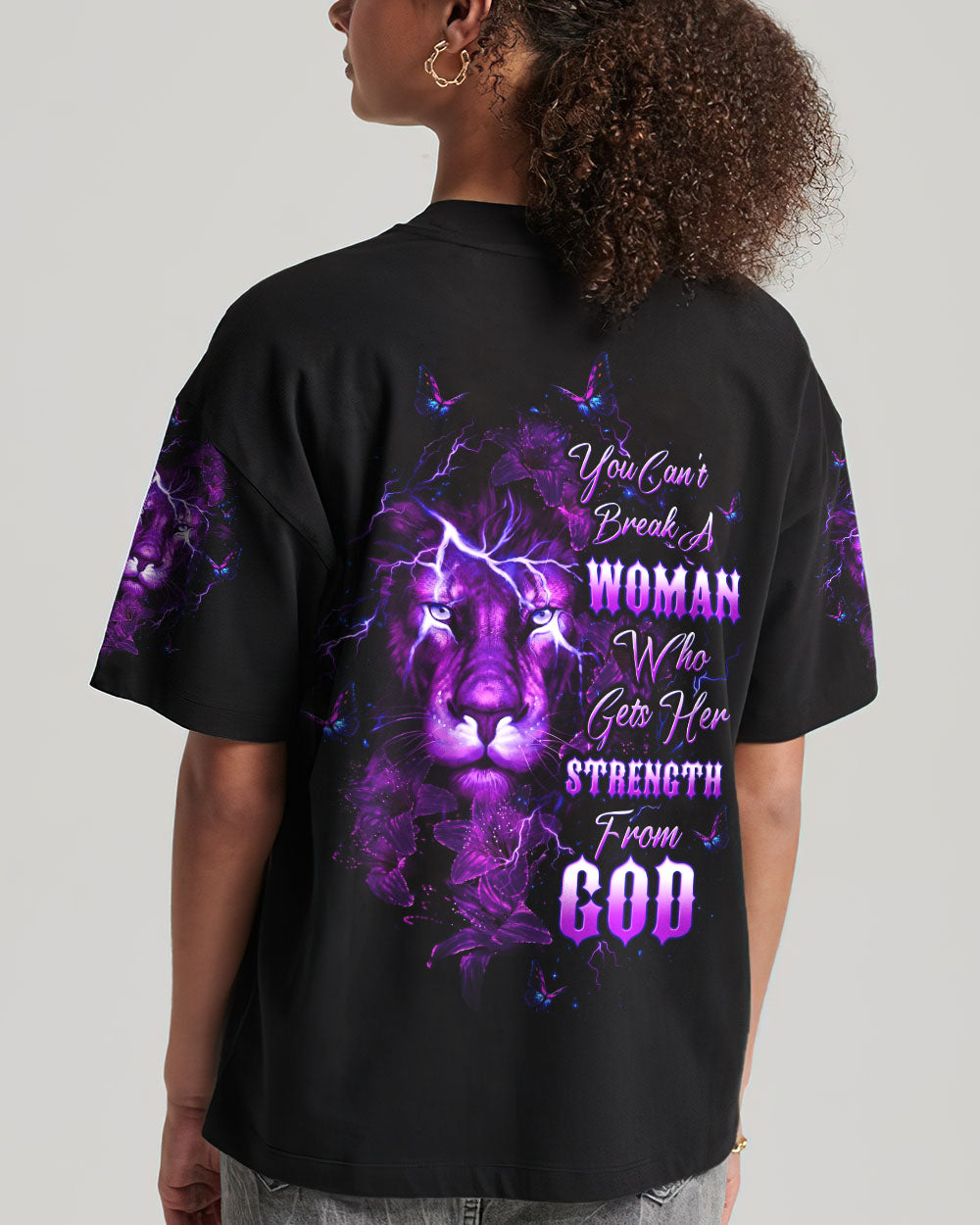 You Can't Break A Woman Warrior Women's All Over Print Shirt - Tltw0307245