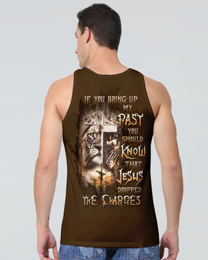 Jesus Dropped The Charges Lion Men's All Over Print Shirt - Tltw0403254