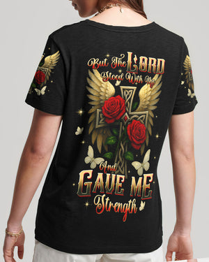 Lord Stood With Me Women's All Over Print Shirt - Tltw0406253