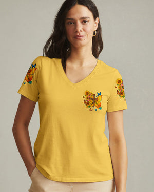 Have Faith In What Will Be Butterfly Women's All Over Print Shirt - Tltw0409252