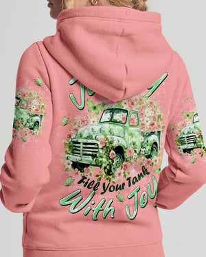 Life's A Journey Flower Truck Women's All Over Print Shirt - Tltw0412252