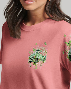 Life's A Journey Flower Truck Women's All Over Print Shirt - Tltw0412252