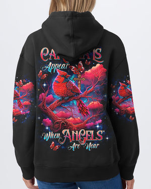 When Cardinals Appear Angels Are Near Women's All Over Print Shirt - Tltw0612242