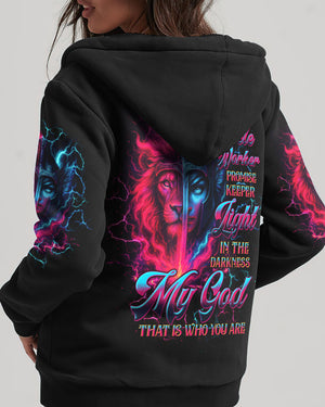 Way Maker Miracle Worker Lion Warrior Women's All Over Print Shirt - Tltw0807252