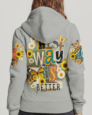 His Way Is Better Women's All Over Print Shirt - Tltw0902262
