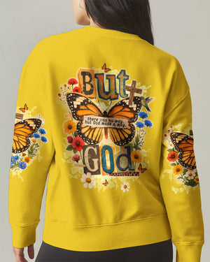 But God Butterfly Women's All Over Print Shirt - Tltw1102262