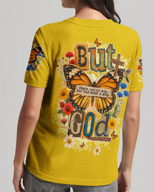 But God Butterfly Women's All Over Print Shirt - Tltw1102262