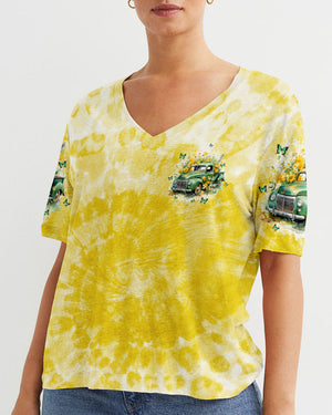 Jesus Take The Wheel Tie Dye Women's All Over Print Shirt - Tltw1201243