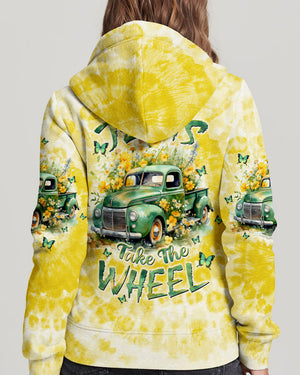 Jesus Take The Wheel Tie Dye Women's All Over Print Shirt - Tltw1201243