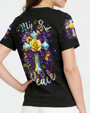 My God Is My Peace Women's All Over Print Shirt - Tltw1202263