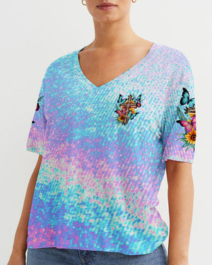 When God Steps In Miracles Happen Women's All Over Print Shirt - Tltw1206245